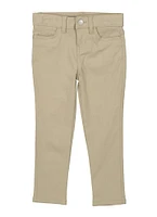 French Toast Girls 4-6x Stretch Skinny Leg Pants, Khaki,