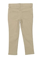 French Toast Girls 4-6x Stretch Skinny Leg Pants, Khaki,