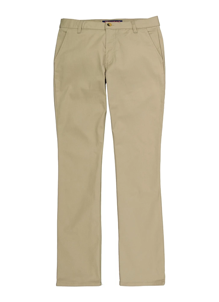 French Toast Junior Straight Leg Chinos, Khaki,