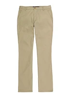 French Toast Junior Straight Leg Chinos, Khaki,