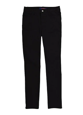 French Toast Junior 5 Pocket Skinny Pants, Black, Size 12