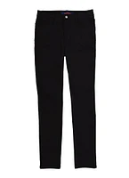 French Toast Junior 5 Pocket Skinny Pants, Black, Size 8