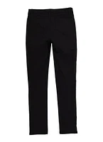 French Toast Junior 5 Pocket Skinny Pants, Black, Size 8