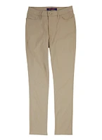 French Toast Junior Girls Stretch Skinny Leg Khaki Pants, Khaki, Size 8