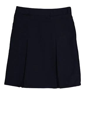 French Toast Girls 7-14 Pleated Skirt, Blue, Size 10