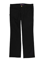 French Toast Girls 7-14 Straight Leg Pants, Black, Size 8
