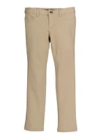 French Toast Girls 7-14 Skinny Leg Khaki Pants, Khaki, Size 10