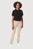 French Toast Girls 7-14 Skinny Leg Khaki Pants, Khaki, Size 12