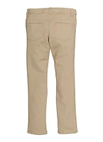 French Toast Girls 7-14 Skinny Leg Khaki Pants, Khaki, Size 10