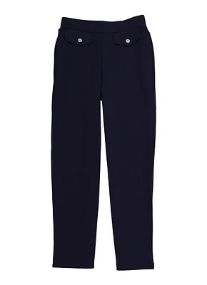 French Toast Girls 7-16 Pull On Pants, Blue, Size 7-8