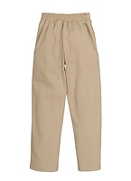 French Toast Girls 7-14 Faux Pocket Rhinestone Khaki Pants, Khaki,