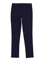 French Toast Girls 7-14 Skinny Stretch Pants, Blue, Size 8