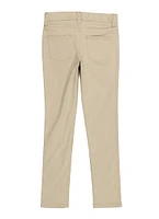 French Toast Girls 7-14 Stretch Skinny Leg Pants, Khaki, Size 10