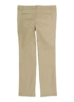 French Toast Girls 16-20 Straight Leg Pants, Khaki, Size 18
