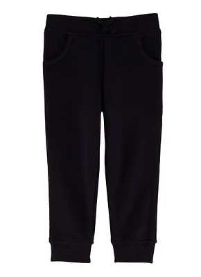 French Toast Girls 4-6x Solid Elastic Waist Pull On Pants, Blue, Size 6-6X