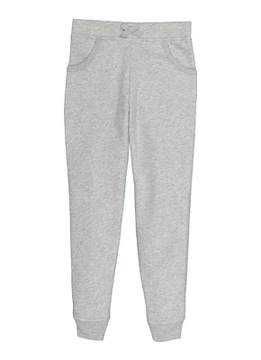 French Toast Girls 7-16 Marled Joggers, Grey,