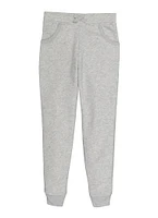French Toast Girls 7-16 Marled Joggers, Grey, Size 14-16