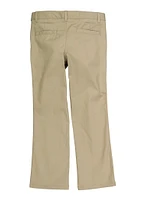 French Toast Girls 10.5-20.5 Straight Leg Pants, Khaki, Size 20.5