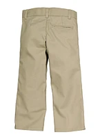 French Toast Boys 4-7 Adjustable Waistband Relaxed Fit Chinos, Khaki,