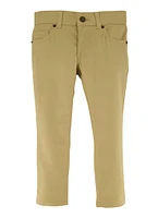French Toast Boys 4-7 Slim Fit Twill Pants, Khaki, Size 5