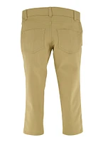 French Toast Boys 4-7 Slim Fit Twill Pants, Khaki, Size 5