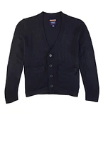 French Toast Boys 4-7 Button Front Pocket Cardigan, Blue, Size 6-7