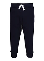 French Toast Boys 4-7 Fleece Drawstring Joggers, Blue, Size 4-5