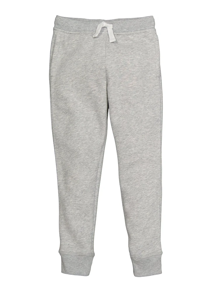 French Toast Boys 4-7 Marled Joggers, Grey, Size 4-5