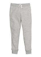 French Toast Boys 4-7 Marled Joggers, Grey, Size 4-5