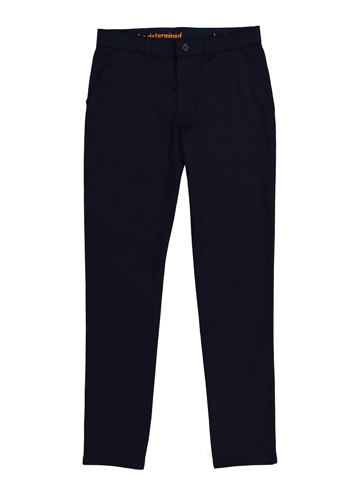 French Toast Boys 8-14 Slim Leg Pants, Blue, Size 8
