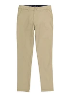 French Toast Boys 8-14 Slim Leg Chinos, Khaki, Size 12