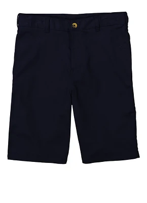 French Toast Boys 16-20 Shorts, Blue, Size 18