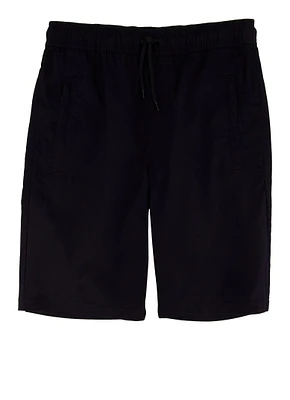 French Toast Boys 16-20 Zip Pocket Shorts, Blue, Size 18