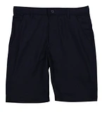 French Toast Boys 16-20 Solid Flat Front Shorts, Blue, Size 18