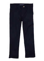 Boys 4-7 Twill Straight Leg Pants, Blue, Size 4