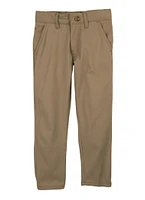 Boys 4-7 Slim Fit Chino Pants, Khaki,