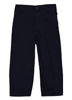 French Toast Boys 2T-4T Relaxed Fit Pull On Pants, Blue, Size 3T