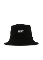 Womens Wuut Embroidered Bucket Hat,