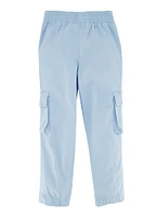 Little Girls Hyperstretch Cargo Joggers,