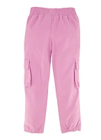 Little Girls Hyperstretch Cargo Joggers, 4