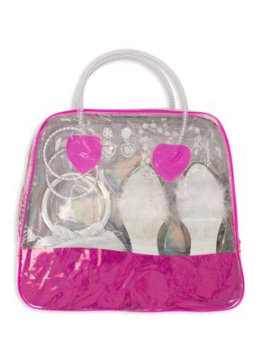 Girls Princess Accessory Set, Pink