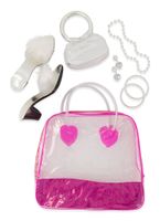 Girls Princess Accessory Set, Pink