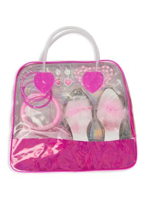 Girls Princess Accessory Set, Pink