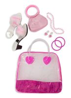 Girls Princess Accessory Set, Pink