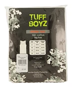 Boys 3 Pack Solid Ribbed Knit Tank Tops, White, Size 12
