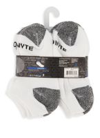 Boys 6 Pack Low Cut Socks, White