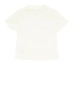 French Toast Girls 4-6x Peter Pan Collar Button Front Shirt, White, Size 6