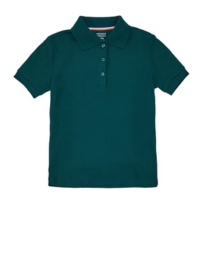 French Toast Girls - Solid Polo Shirt, Green