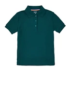 French Toast Girls - Solid Polo Shirt, Green