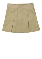French Toast Girls 4-6x Bow Kick Pleated Skort, Khaki, Size 6